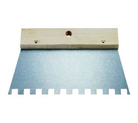 Шпатель Kapriol зубчатый для клея 20 см с деревянной ручкой, зуб 10x10 23187 
