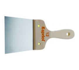 Шпатель Kapriol полужесткий 140 мм, закаленная сталь, с деревянной ручкой 23220 