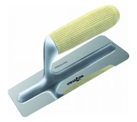 Венецианская кельма Управдом 240х100 мм, из нержав. стали, ручка из древесины 4100003307 