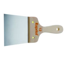 Шпатель Kapriol полужесткий 120 мм, закаленная сталь, с деревянной ручкой 23219 