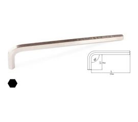 Г-образный удлиненный 6-гранный ключ 10мм IZELTAS 4903220100 