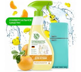 Универсальное средство для кухонных поверхностей SYNERGETIC Мандарин и лемонграсс 500 мл 106053 
