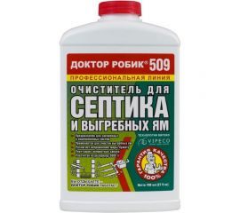 Очиститель для септика и выгребных ям Доктор Робик 509 