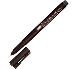 Перманентный маркер MARVY UCHIDA Multi Marker для письма по всем поверхностям 0,3-0,5мм черный MAR2600S/1 