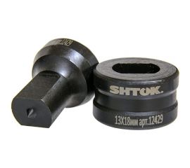 Комплект насадок к ШП-95 овал 13х18 мм SHTOK 12429 
