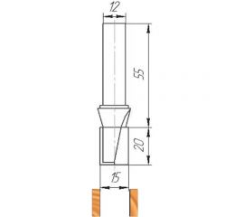 Фреза ФК 0315 МебельДрев 4627198885118 