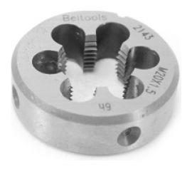 Плашка Beltools М20x1,5 6h D=45 мм, ri.128.615 