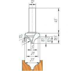 Фреза ФК 0535 МебельДрев 4627198885729 