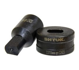 Комплект насадок к ШП-110/12 овал 11х16 мм SHTOK 12425 