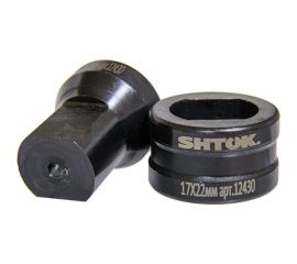 Комплект насадок к ШП-95 овал 17х22 мм SHTOK 12430 