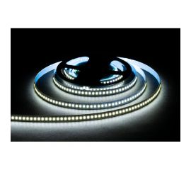 Светодиодная лента OGM 12В, 14,4Вт/м, smd2835, 180д/м, ip20, 19лм/чип, подложка 10мм, 5м, 6500к. / LSE-264 