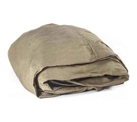 Полог-тент брезентовый водоотталкивающий с люверсами 450 г/м2, 4x8 м ТАРПИКС N71505 