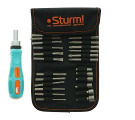 Набор отверточных бит с рукояткой-адаптером Sturm 1040-08-SS2 