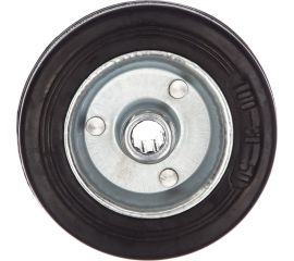 Колесо (100 мм; г/п 70 кг; резина/металл; игольчатый подшипник) ЗУБР 30936-100 