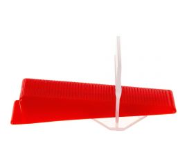 Система выравнивания плитки, комплект зажим 40 шт + клин 40 шт Gigant TLS-40 