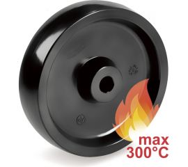 Колесо (100 мм; 200 кг) Tellure rota 672202 