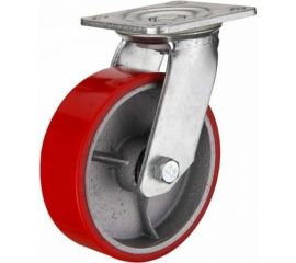 Колесо большегрузное поворотное SCp 55 (125 мм; полиуретан; N) TOR 1024150 