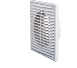 Решетка с выходом под вентиляцию (d=100 мм; 150х150х47 мм) Эвент П1515П10Ф 