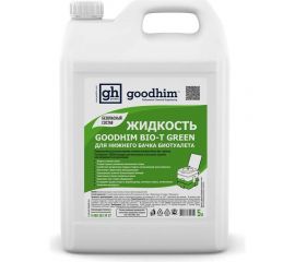 Жидкость для нижнего бачка биотуалета BIO-T GREEN, 5 л Goodhim 50712 