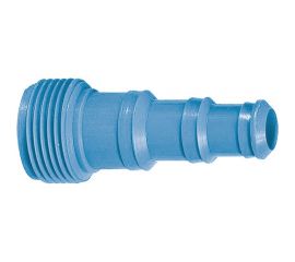 Переходник-соединитель штуцерный, пластиковый, внешняя резьба 3/4"" для шланга 1/2"", 3/4"" Yard 64-2-013 