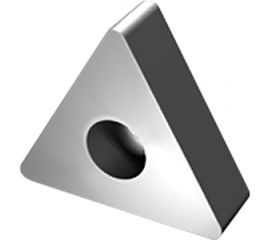 Пластина TNMА-220408 01123 Т15К6/YT15 трехгранная гладкая CNIC 65470 