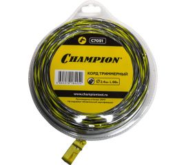Триммерный корд Champion Tornado 2.4 мм 68 м C7051 