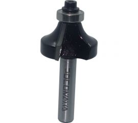 Фреза кромочная калевочная с нижним подшипником серия 1017 (30x16 мм; R10 мм; хвостовик 8 мм) Росомаха 801708 