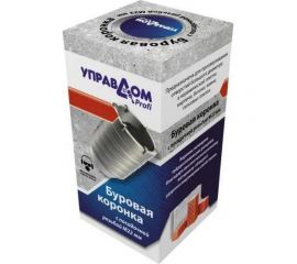 Буровая коронка 50 мм, с посадочной резьбой М22 12216-5 Управдом 4100001185 