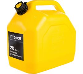 Канистра универсальная 20 л, желтая Inforce IN-02-03 