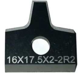 Нож цикля 16x17.5x2хR2 мм Deltatools 06-1016 