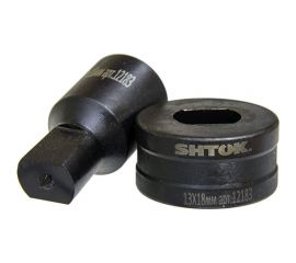 Комплект насадок к ШП-110/12 овал 13х18 мм SHTOK 12183 