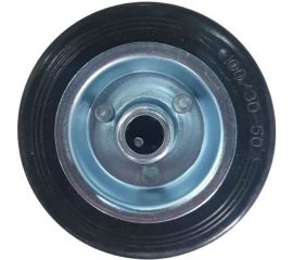 Колесо C 46 (100 мм; литая резина; без втулки, чашек и болта (N)) TOR 1025349 