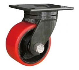 Колесо сверхбольшегрузное полиуретановое поворотное с площадкой SHp 80 (200 мм; 2000 кг) А5 1001629 