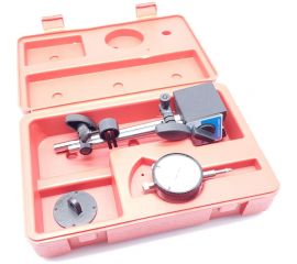 Индикатор со стойкой 0-10 мм, 0.01 мм, съемное ушко ТЕХНОРЕАЛ МА600050517 