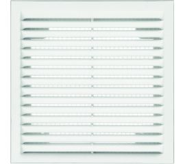 Решетка вентиляционная вытяжная без рамки (190x190 мм; белая) ВИЕНТО 1919В 