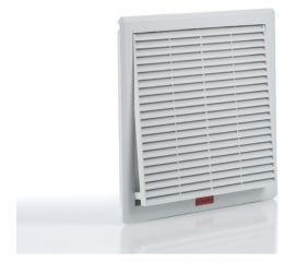 Решетка вентиляционная с фильтром IP54 (325х325 мм; серая) Plastim PFI3000 
