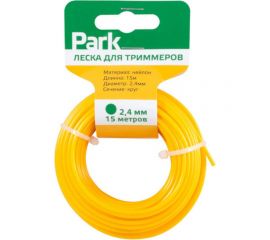 Леска (2.4 мм; 15 м; круг) для триммеров Park 990596 