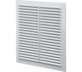 Решетка неразъемная наклонные жалюзи с москитной сеткой 170х250 мм Эвент Э1725Н 