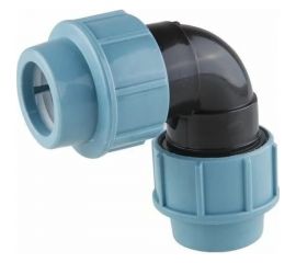 Угольник компрессионный ПНД 32 мм AV Engineering AVE1013232 