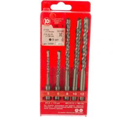 Набор буров SDS-plus (5-12 мм; 5 шт.) Калибр 00000051982 