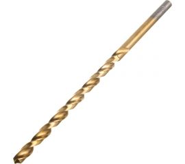 Сверло по металлу Туламаш цилиндрический хвостовик 5.2 мм А1 Р9 нитрид титана ТМ 55283 