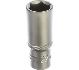 Головка 6-ти гранная длинная (22 мм; 1/2"") ДТ/100 Дело Техники 620222 