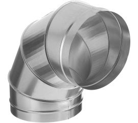 Отвод для воздуховодов (оцинкованный; 90 градусов; 200 мм) ORE 2248240003575 