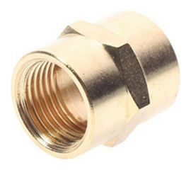 Соединитель резьбовой F1/4"xF1/8" ЭВРИКА ER-FF04/02 