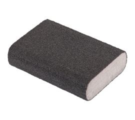 Губка для шлифования (100х70х25 мм; P60; овал; твердая) MATRIX 75736 