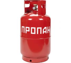 Баллон пропан 12 л бытовой с вентилем ВБК НЗГА с предохранительным клапаном Спец СВ-БАЛ12ВБКН 