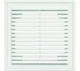 Решетка вентиляционная вытяжная с рамкой (150x200 мм; белая) ВИЕНТО 1520ВР 