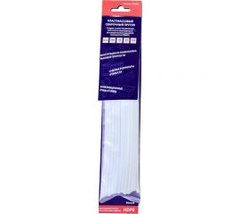 Пластиковый сварочный пруток из HDPE пластика, белый, 4х200 мм, 100 гр Спец 1220002 