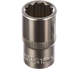 Головка торцевая 12-гранная (15 мм; 40 мм; 1/2"") ЭВРИКА ER-91308-12 