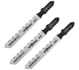 Полотна для электролобзика EU-хвостовик, тип Т118G, 3 шт Управдом 4100002556 